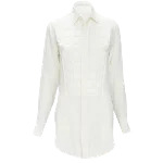 White Silk Bottega Veneta Shirt