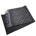 Black Canvas Louis Vuitton Scarf