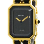 Black Stainless Steel Chanel Watch