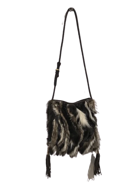 Brown Fur Emilio Pucci Handbag