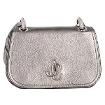 Silver Leather Jimmy Choo Crossbody Bag