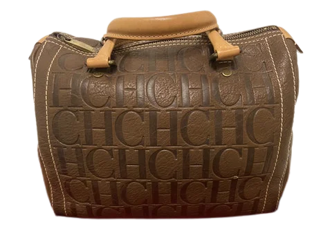 Brown Leather Carolina Herrera Handbag