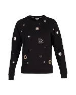 Black Cotton Kenzo Sweatshirt