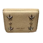 Beige Leather Jimmy Choo Wallet