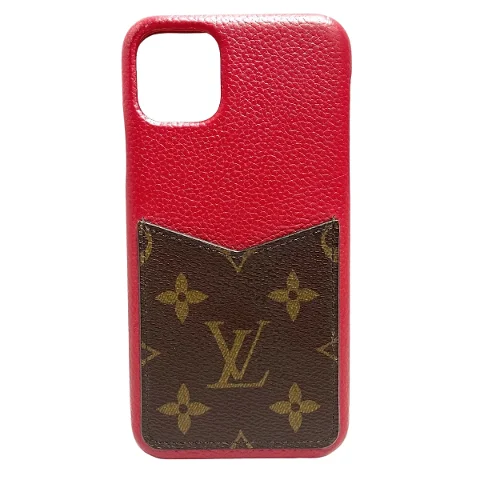 Red Leather Louis Vuitton Case