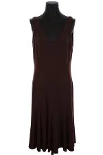 Brown Polyester Ralph Lauren Dress