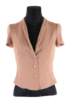 Pink Viscose Armani Vest