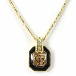 Gold Metal Dior Necklace