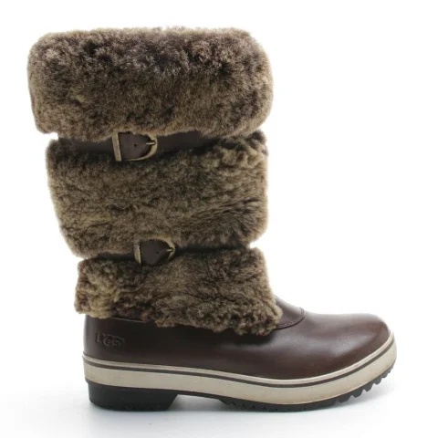 Brown Leather UGG Boots