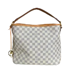 White Canvas Louis Vuitton Delightful