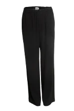 Black Polyester Filippa K Pants