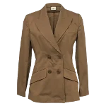 Brown Cotton Fendi Blazer