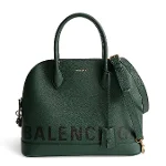 Green Leather Balenciaga Ville