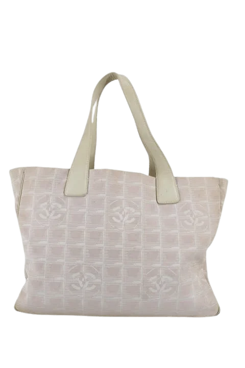 Pink Nylon Chanel Shoulder Bag