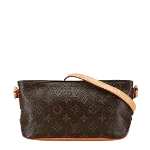 Brown Canvas Louis Vuitton Trotteur