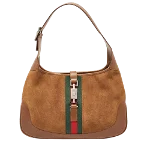 Brown Leather Gucci Jackie