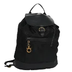 Black Nylon Salvatore Ferragamo Backpack