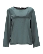 Green Polyester Max Mara Top