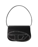 Black Leather Diesel Handbag