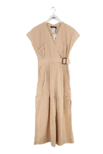 Beige Cotton Max Mara Jumpsuit