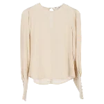 Nude Silk Reformation Top