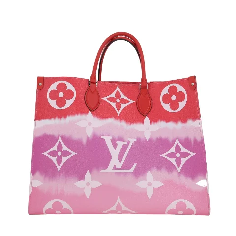 Pink Canvas Louis Vuitton Tote 