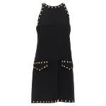 Black Acetate Moschino Dress