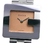 Brown Stainless Steel Gucci Watch