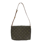 Brown Canvas Louis Vuitton Musette Tango