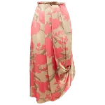 Pink Silk Fendi Skirt