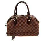 Brown Canvas Louis Vuitton Handbag