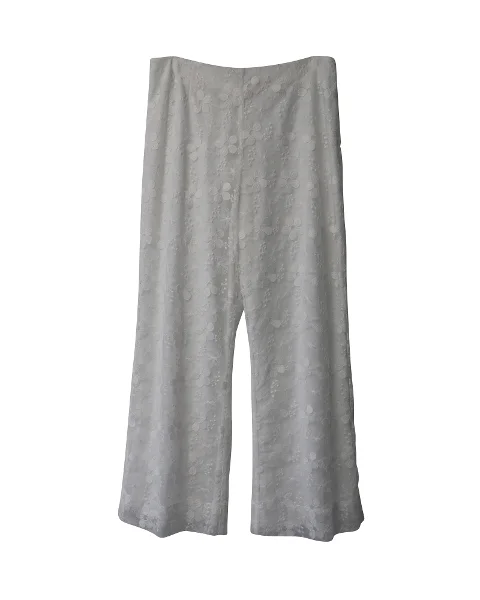 Grey Polyester Staud Pants