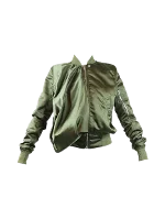 Green Satin Rick Owens Jacket