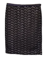 Black Cotton Diane Von Furstenberg Skirt
