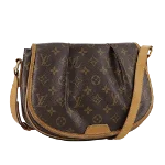 Brown Canvas Louis Vuitton Menilmontant