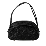 Black Leather Louis Vuitton Clara