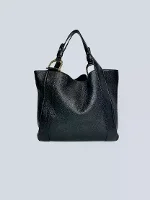 Black Canvas AGL Handbag