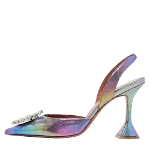 Multicolor Leather Amina Muaddi Heels