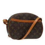 Brown Canvas Louis Vuitton Blois