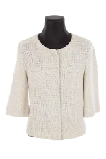 White Cotton Pinko Jacket