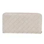 White Leather Bottega Veneta Wallet