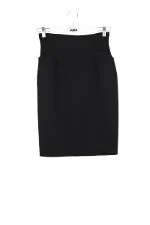 Black Wool Kenzo Skirt