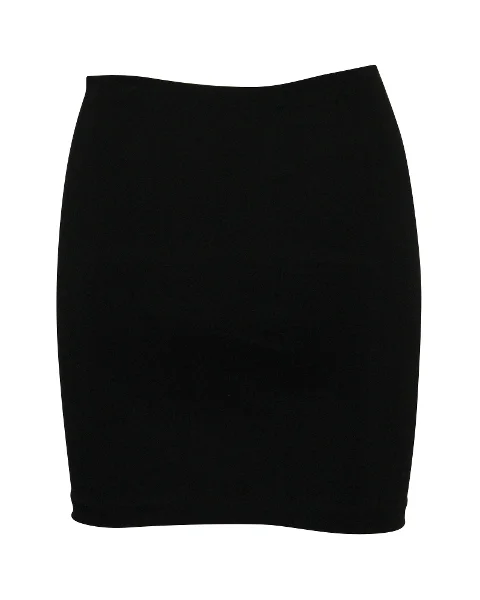 Black Polyester The Row Skirt