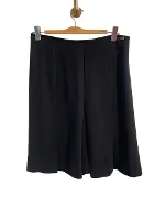 Black Silk Chanel Skirt