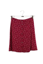 Purple Viscose Des petits hauts Skirt