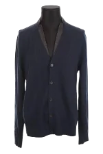 Blue Wool The Kooples Cardigan