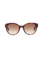 Brown Fabric Céline Sunglasses