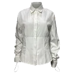 White Cotton Fendi Shirt