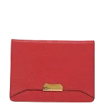 Pink Canvas Burberry Pouch