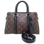 Brown Canvas Louis Vuitton Soufflot